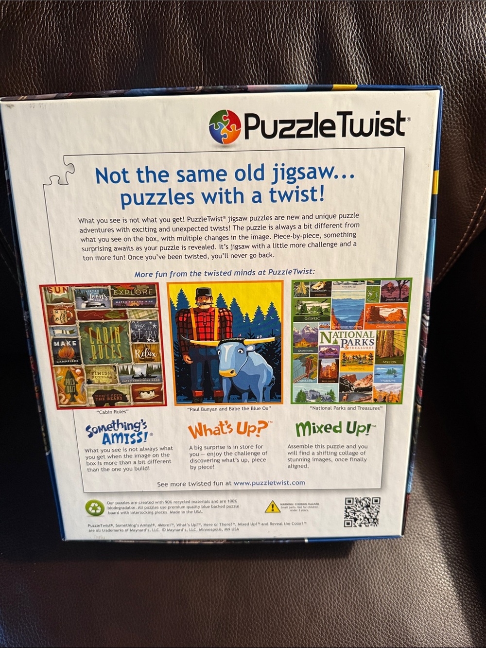Downtown St. Paul - Something's Amiss! - 1000 Piece Jigsaw Puzzle by PuzzleTwist - Picture 2 of 2